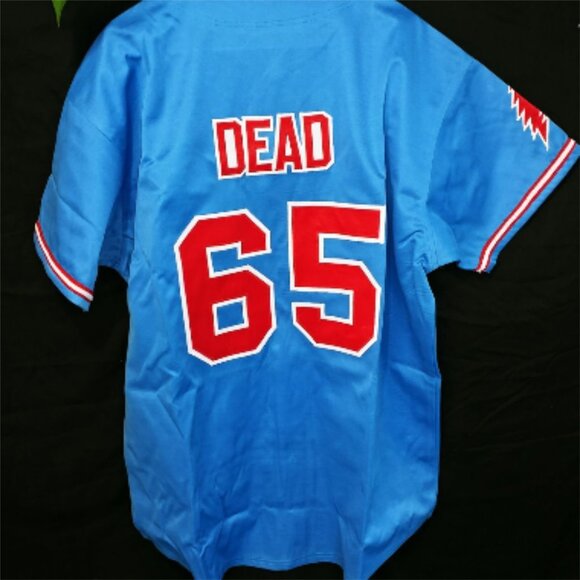 Grateful Dead Chicago White Sox baseball hand stitched Jersey M NWT Dead 65 - Picture 2 of 3